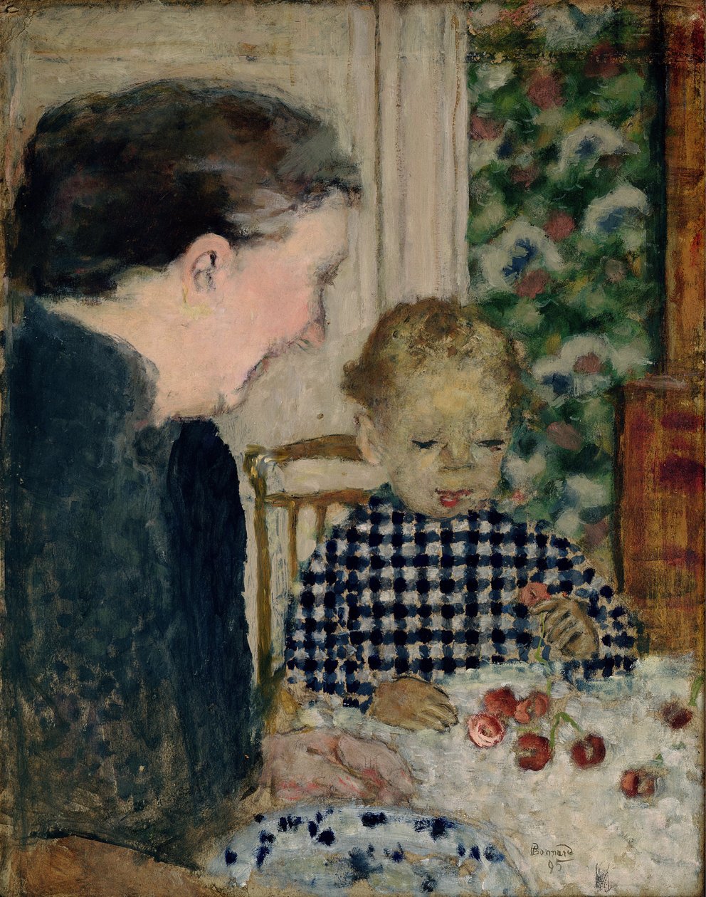 Kind dat kersen eet, 1895 door Pierre Bonnard