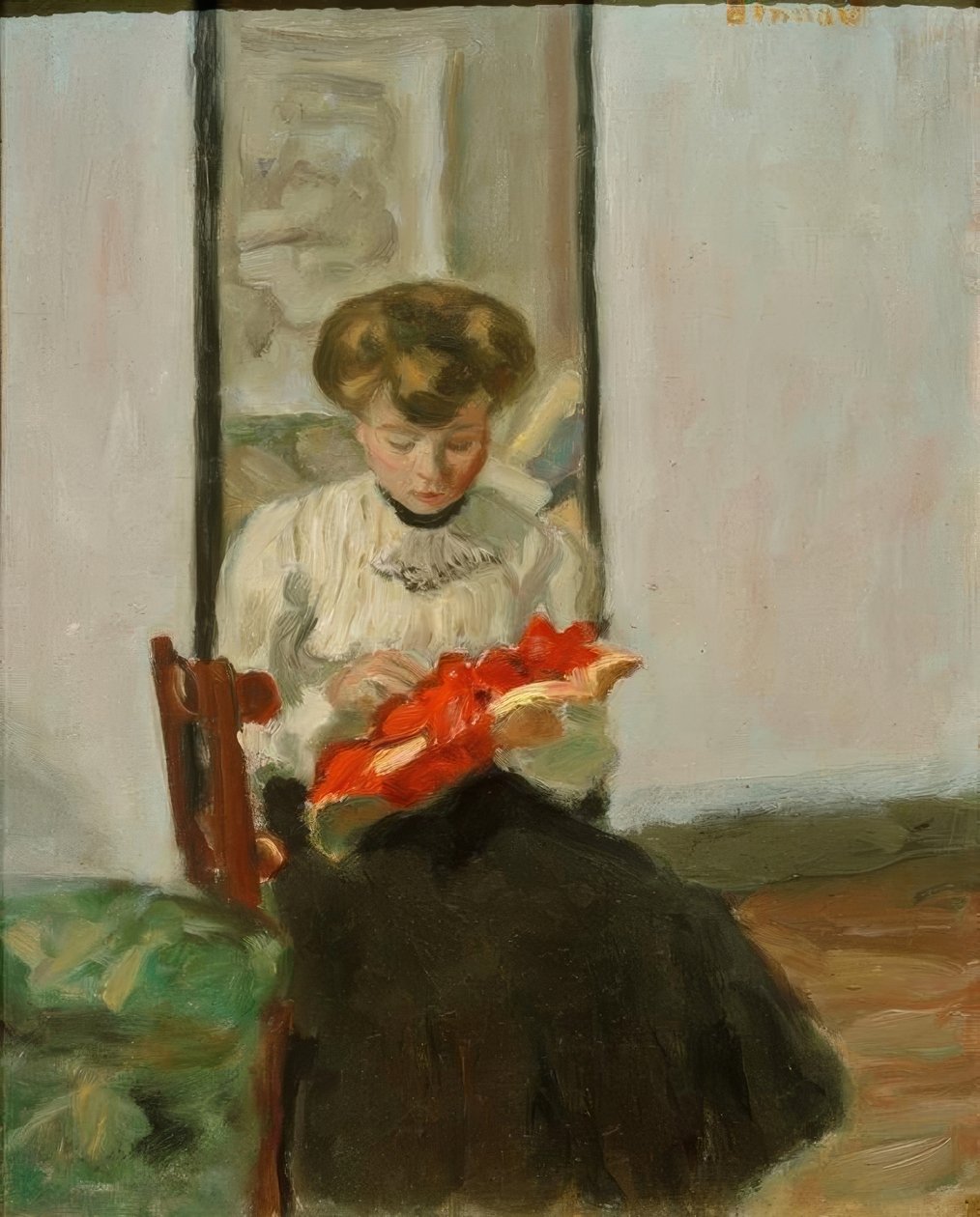 De modiste door Pierre Bonnard