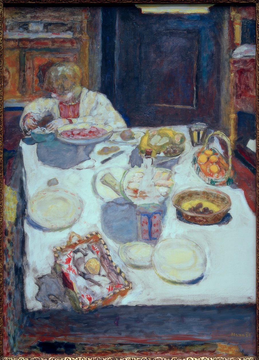 De tafel door Pierre Bonnard