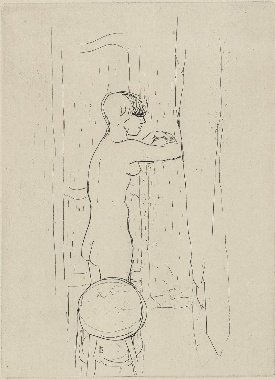 La Toilette (Het Bad) door Pierre Bonnard