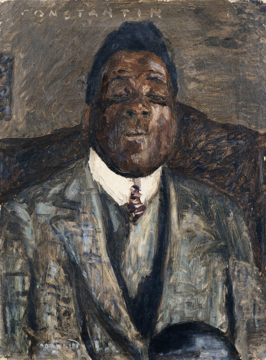 Le Negre Constantin door Pierre Bonnard