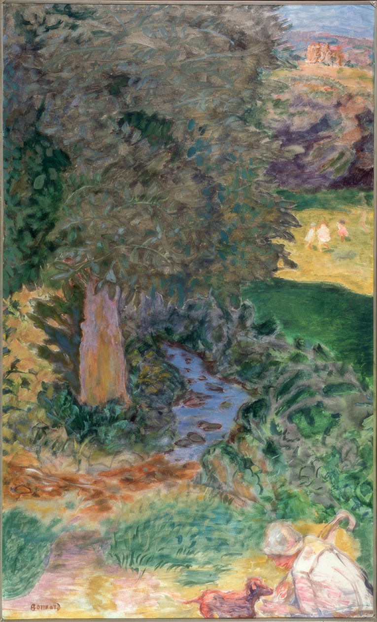 De beek door Pierre Bonnard