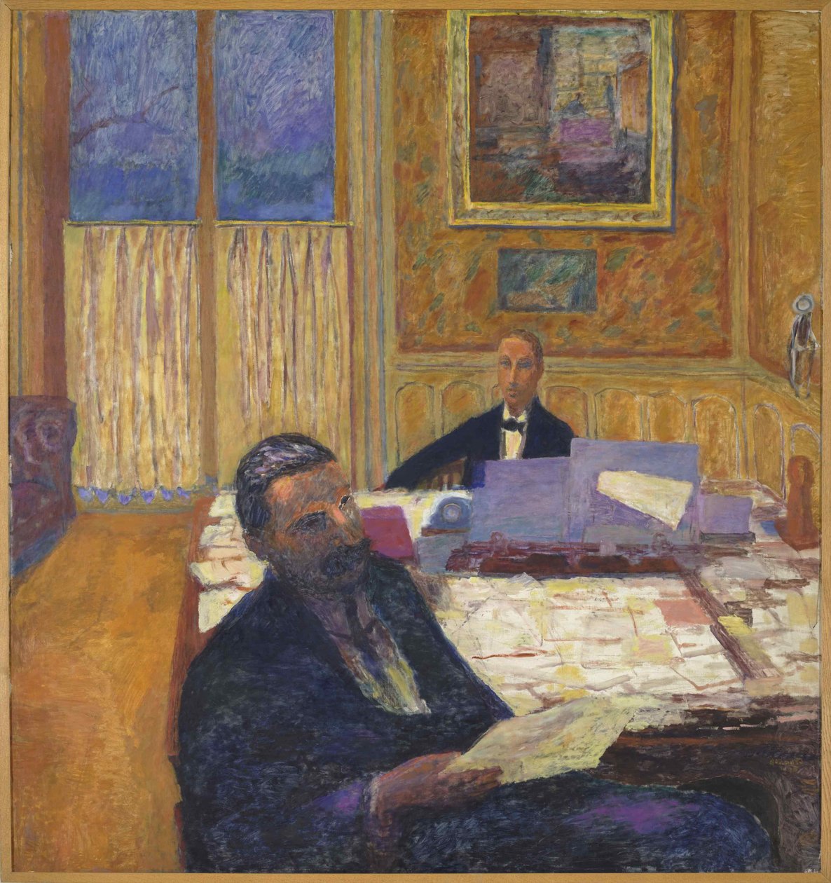 Les frères Bernheim-Jeune door Pierre Bonnard