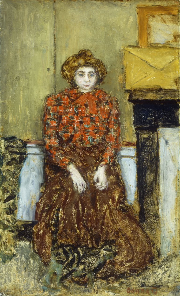 Marthe, ca. 1896 door Pierre Bonnard