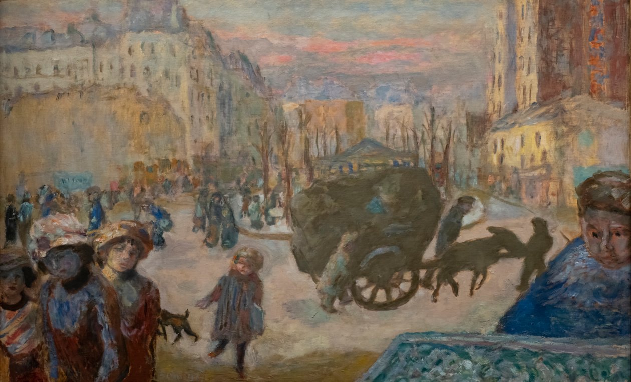 Ochtend Parijs door Pierre Bonnard
