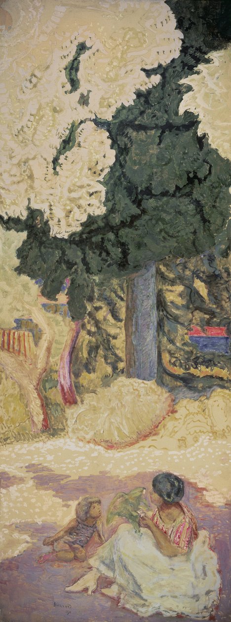 Aan de Middellandse Zee (drieluik), 1911 door Pierre Bonnard