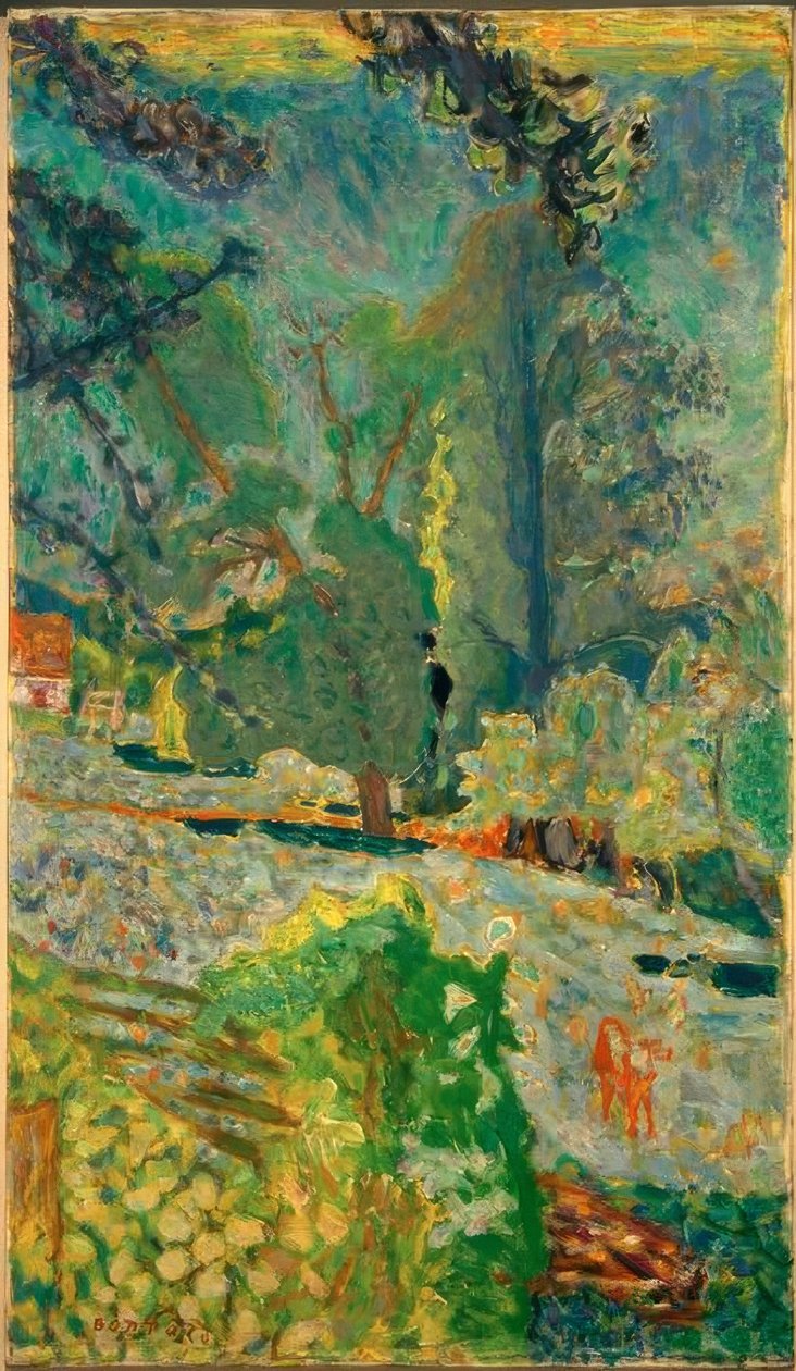 Normandisch landschap door Pierre Bonnard