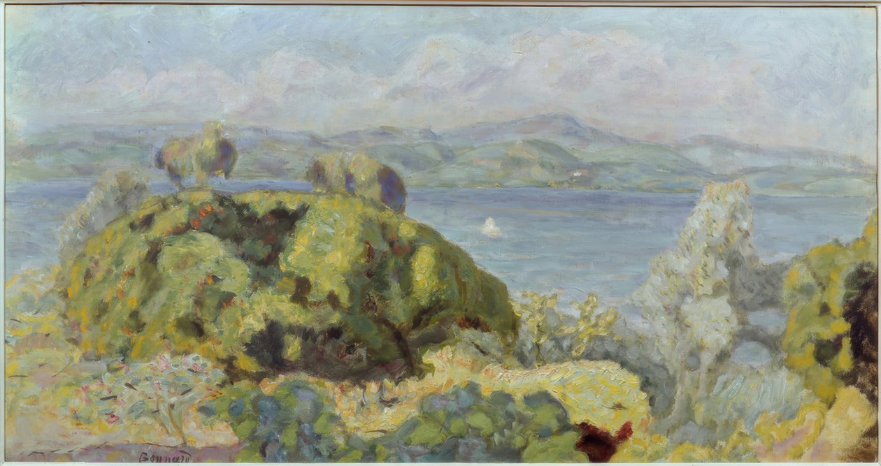Landschap of Mooi stormachtig weer door Pierre Bonnard