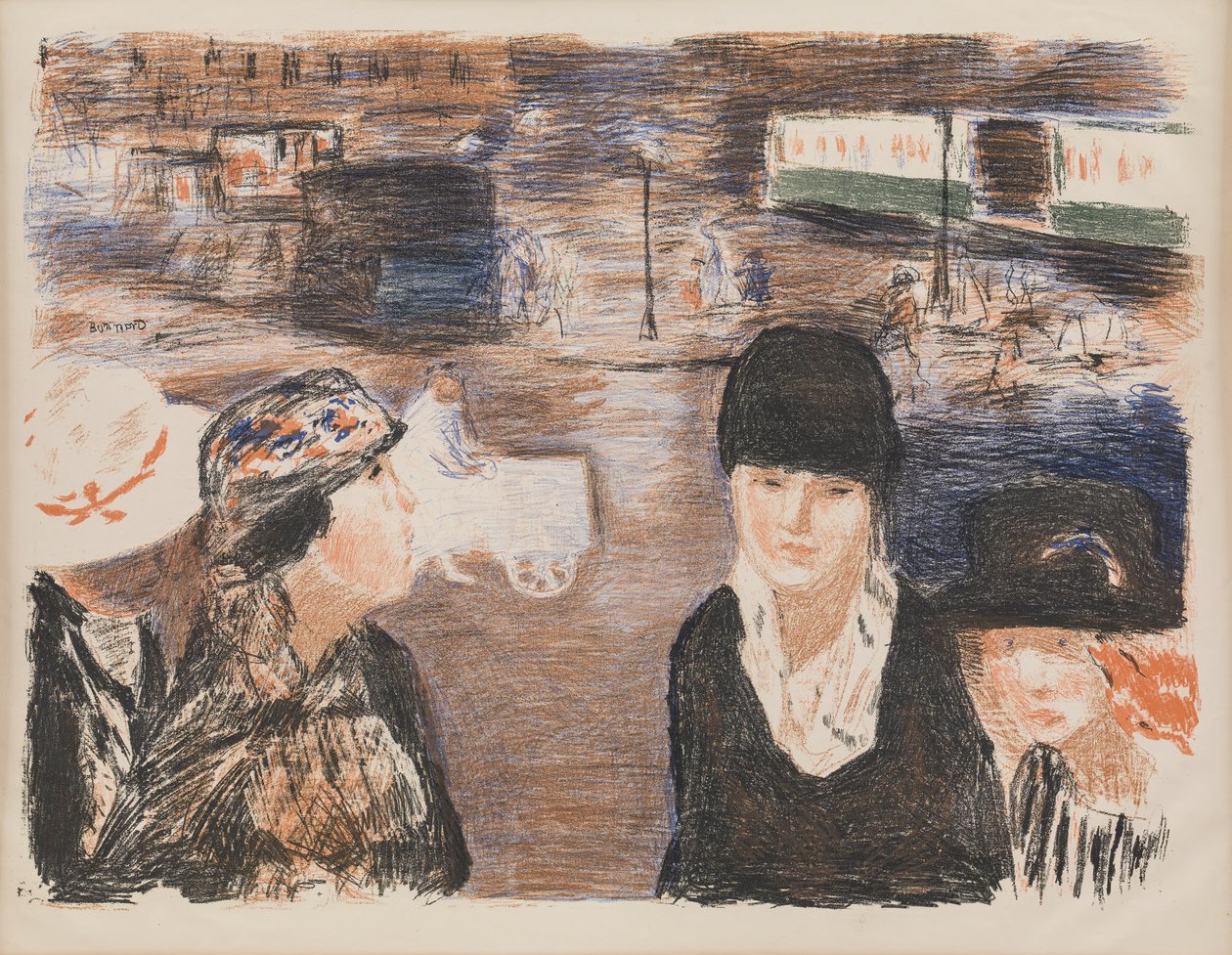 Place Clichy door Pierre Bonnard