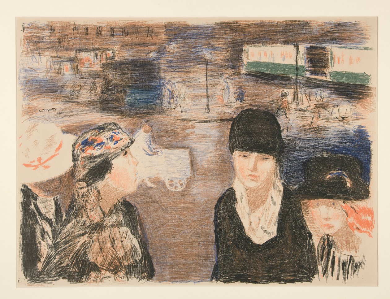 Place Clichy door Pierre Bonnard