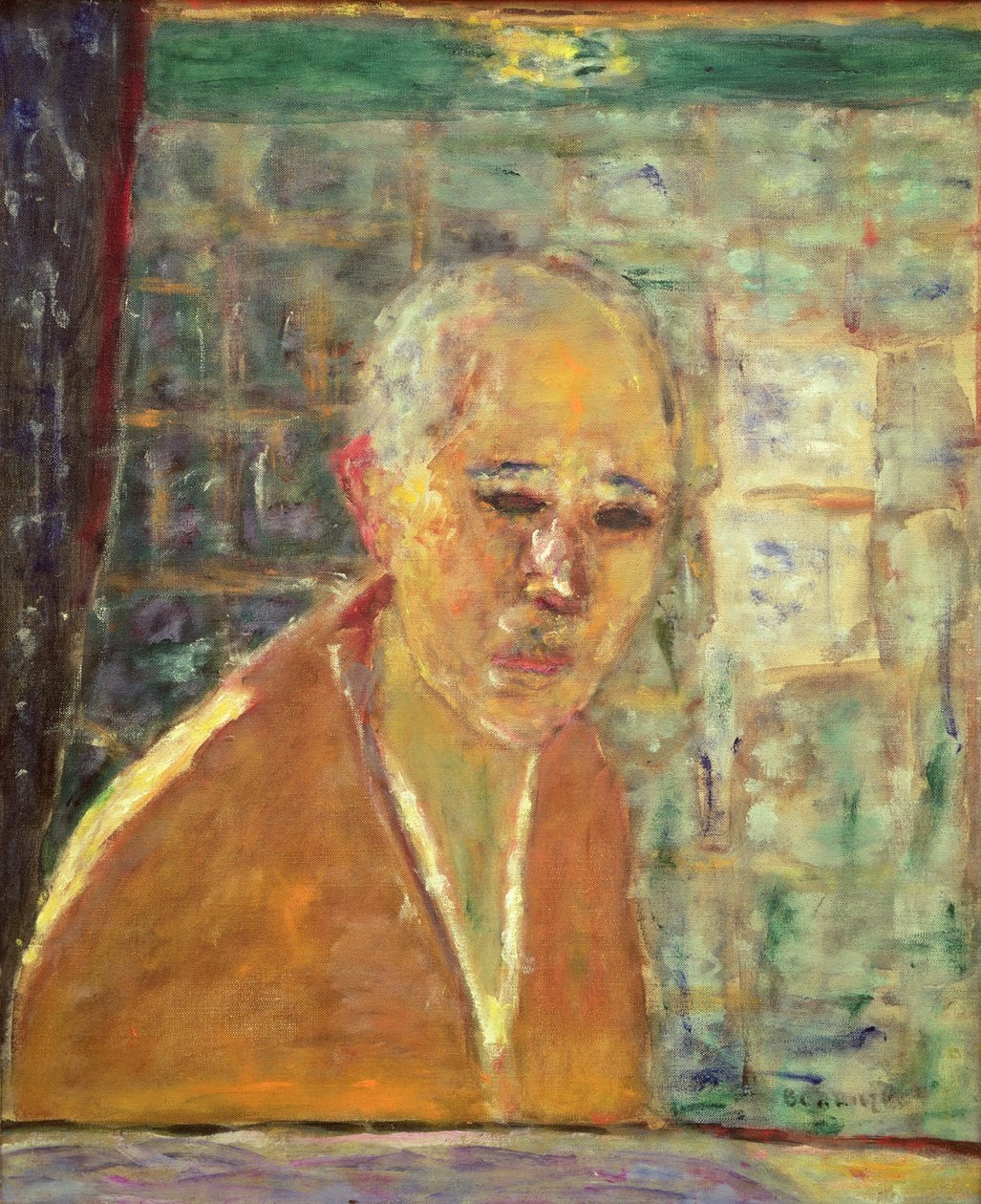 Zelfportret, 1945 door Pierre Bonnard