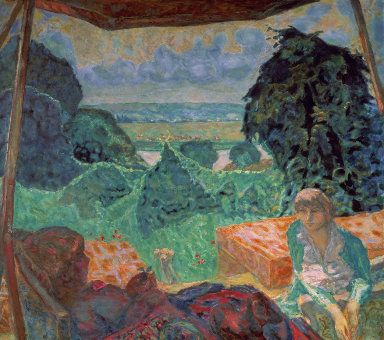 Zomer in Normandië, 1908 door Pierre Bonnard