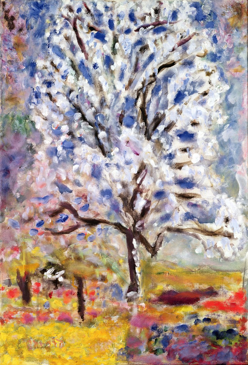 De Amandelboom in Bloei, 1947 door Pierre Bonnard
