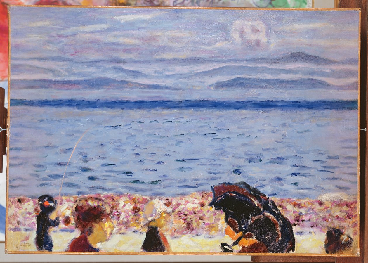 Het Strand, Blauwe Zee, c.1930 door Pierre Bonnard