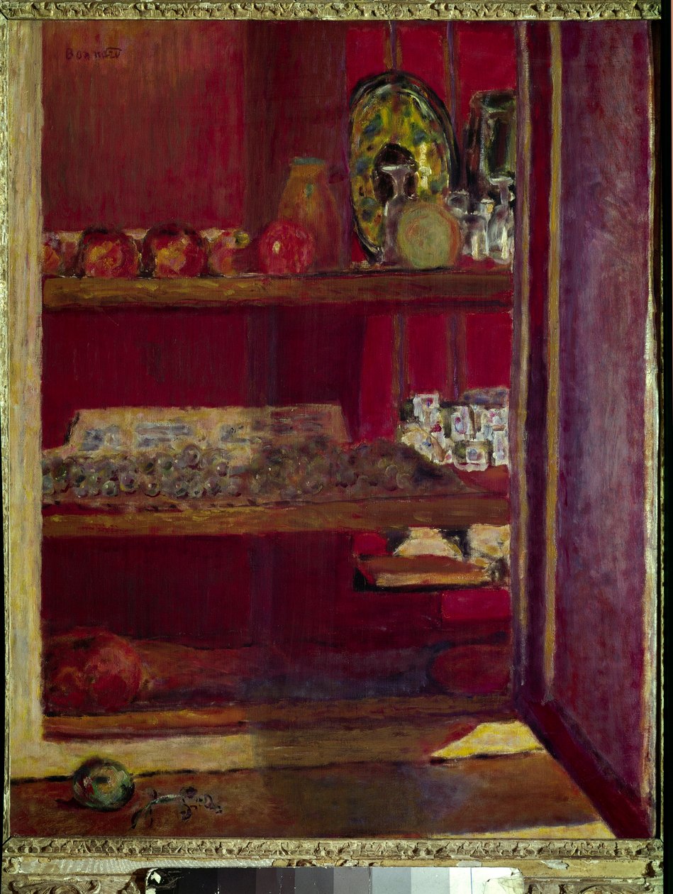 De Rode Kabinet door Pierre Bonnard
