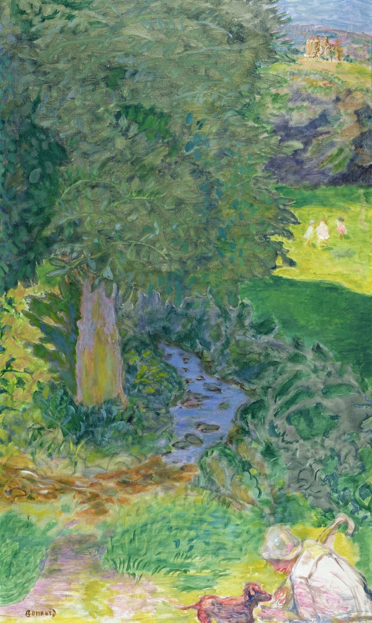 De stroom, ca. 1916 door Pierre Bonnard