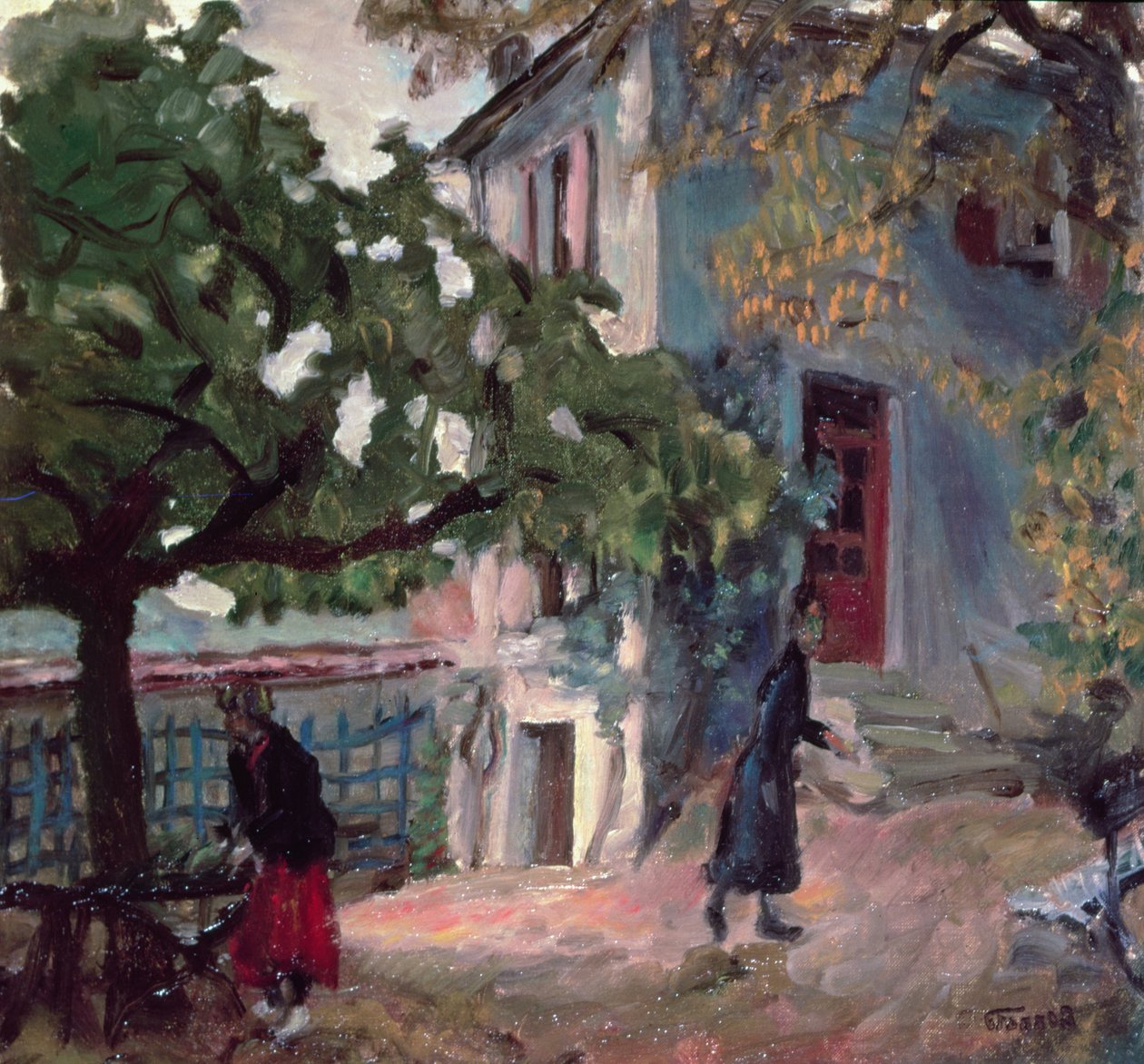 Het Terras door Pierre Bonnard