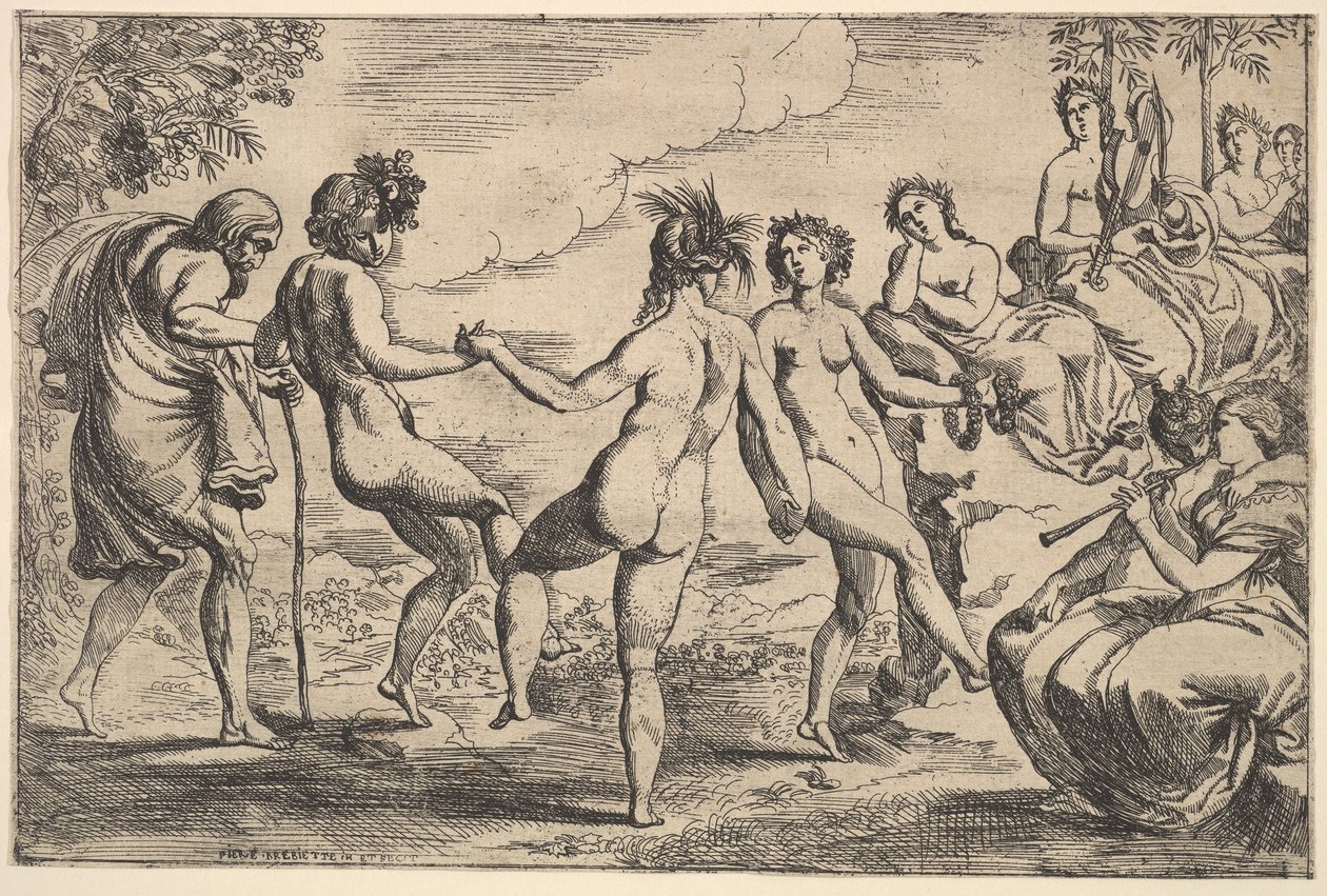 Orpheus, 1610-42 door Pierre Brebiette