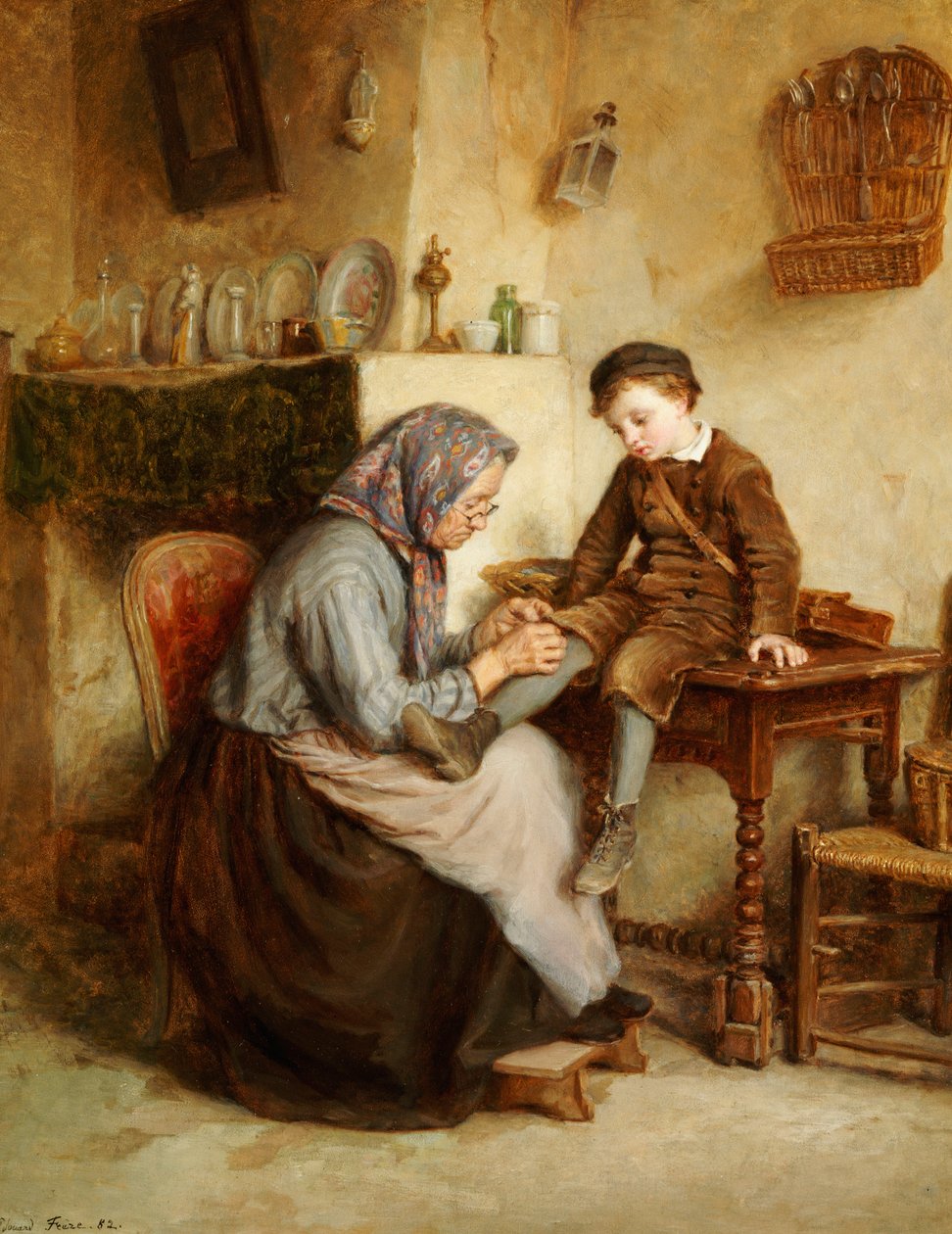 Versleten door Pierre Edouard Frere