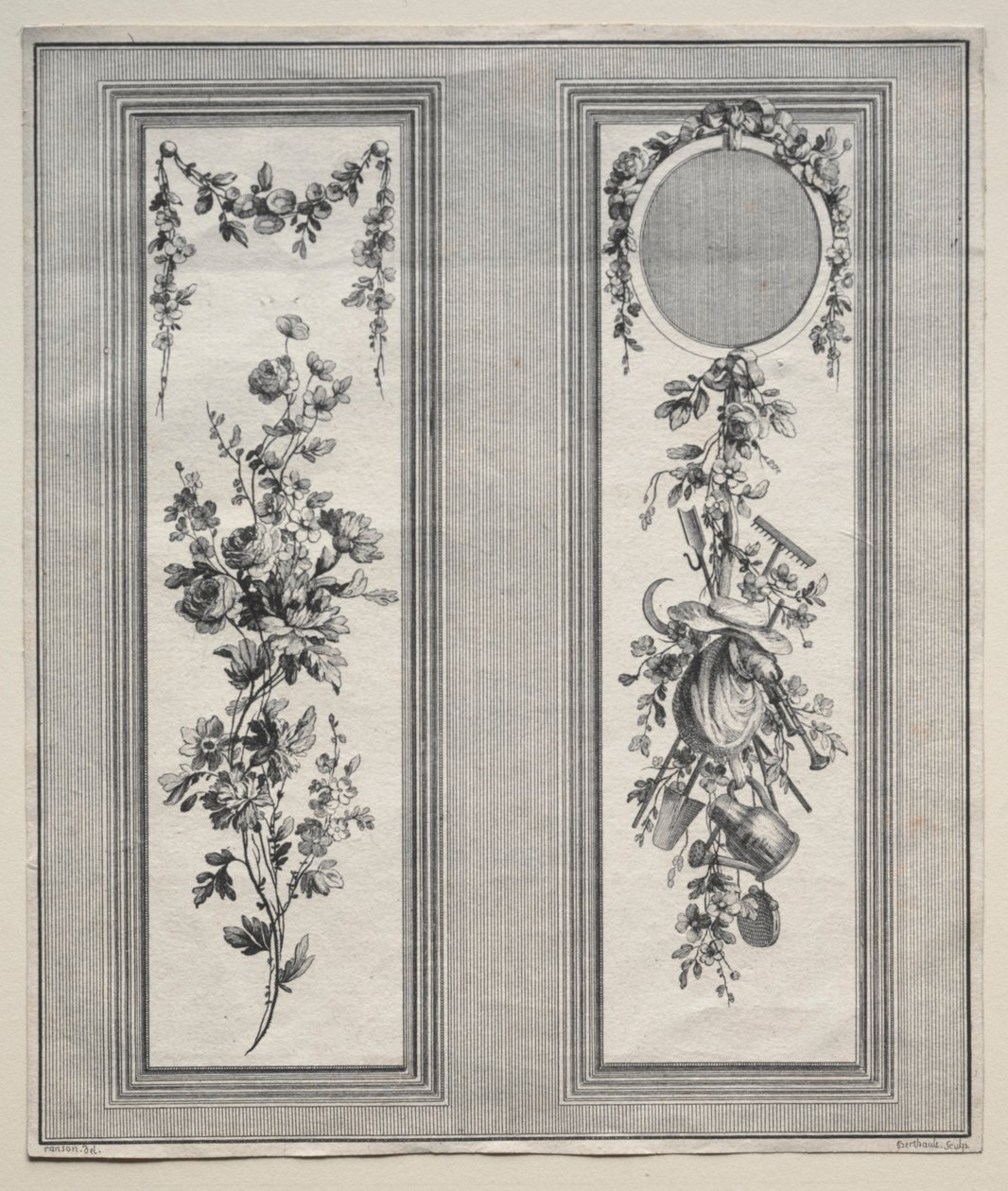 Garden Ornament door Pierre Gabriel Berthault