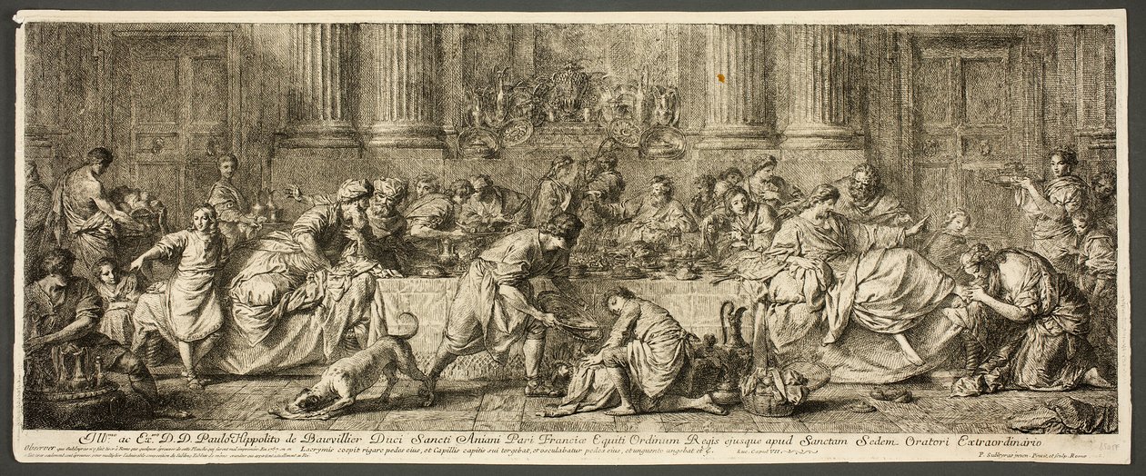 Maria Magdalena wast Jezus