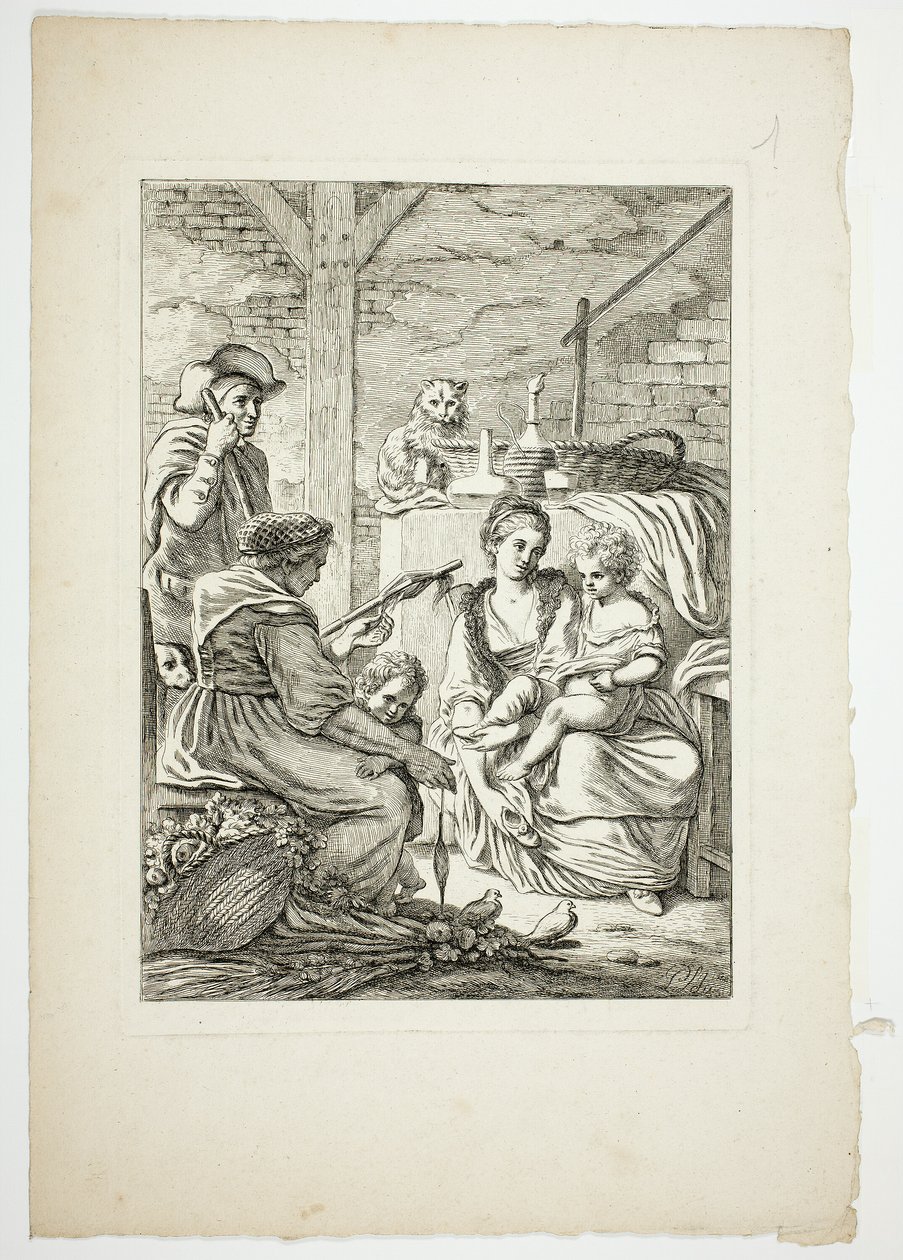 De Huishoudelijke Boer door Pierre Lelu