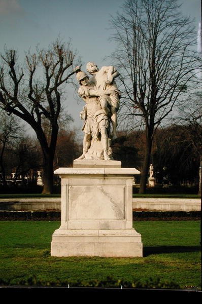 Aeneas en Anchises door Pierre Lepautre