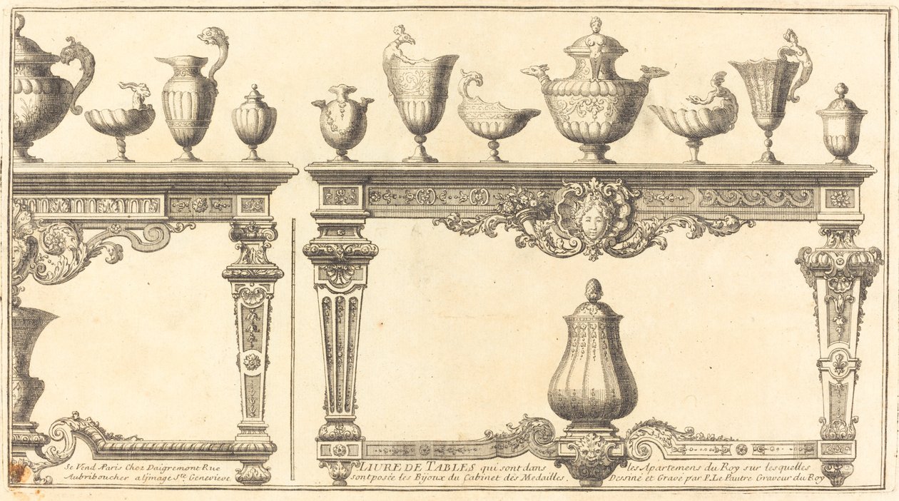 Boek van Tafels door Pierre Lepautre