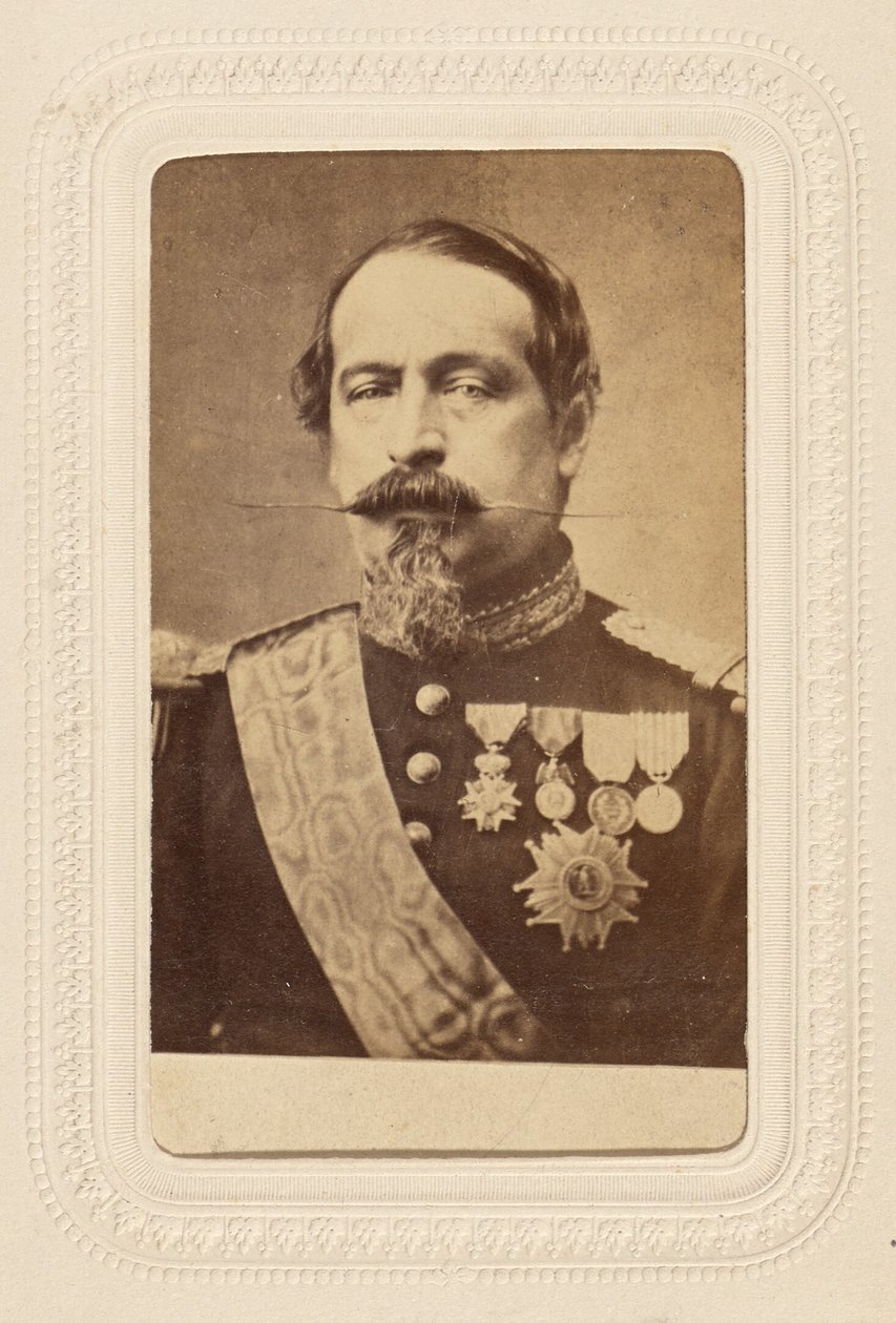 Napoleon III door Pierre Louis Pierson