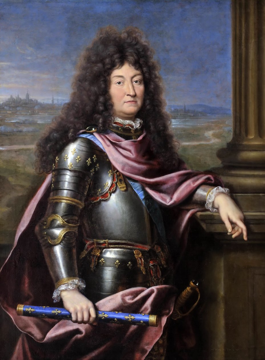 Lodewijk XIV, koning van Frankrijk 1638-1715 door Pierre Mignard