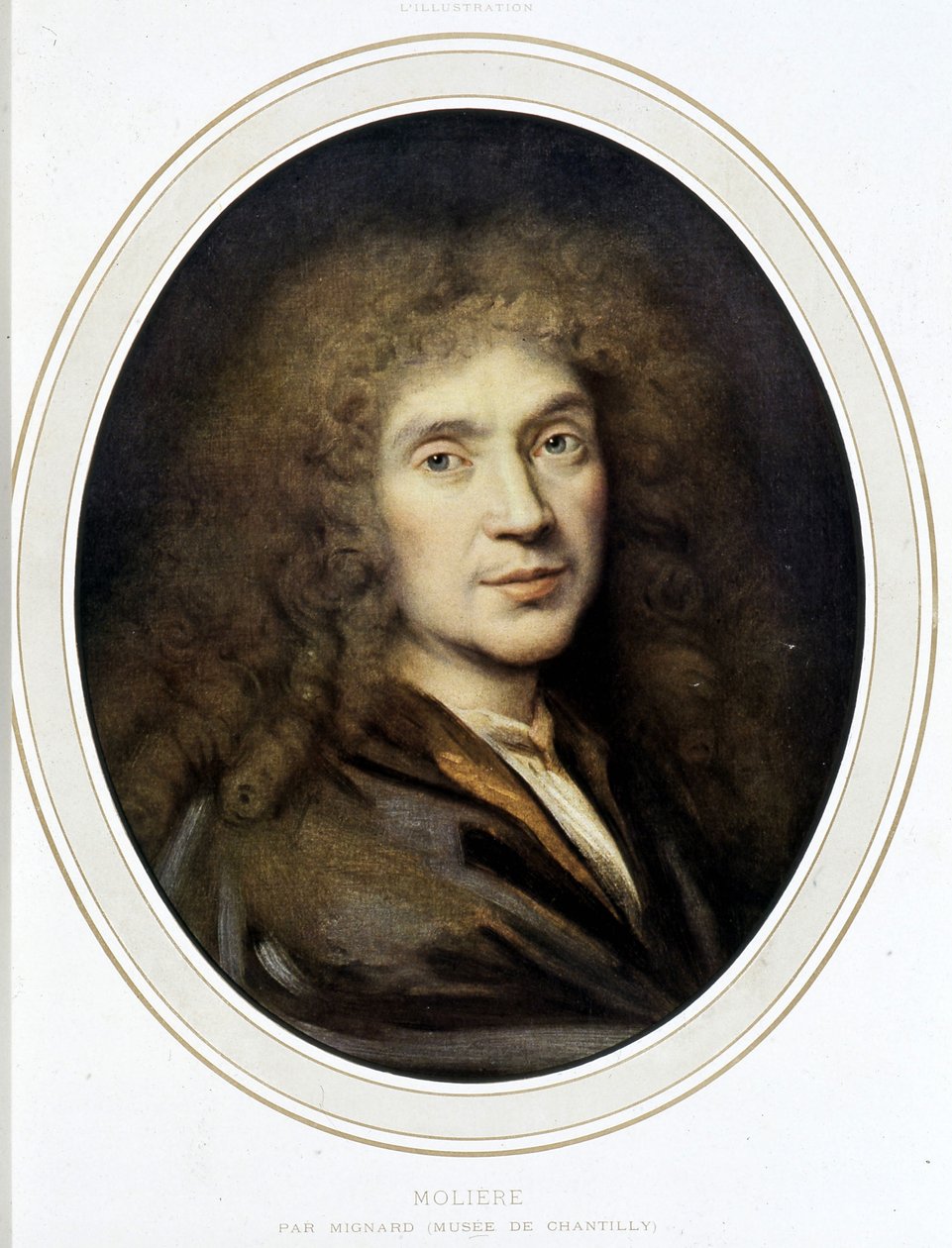 Molière door Pierre Mignard
