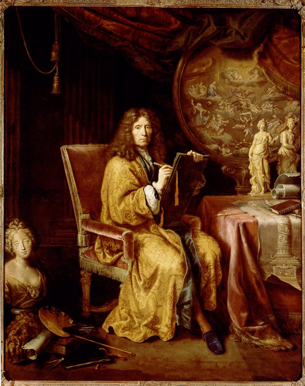 Zelfportret door Pierre Mignard