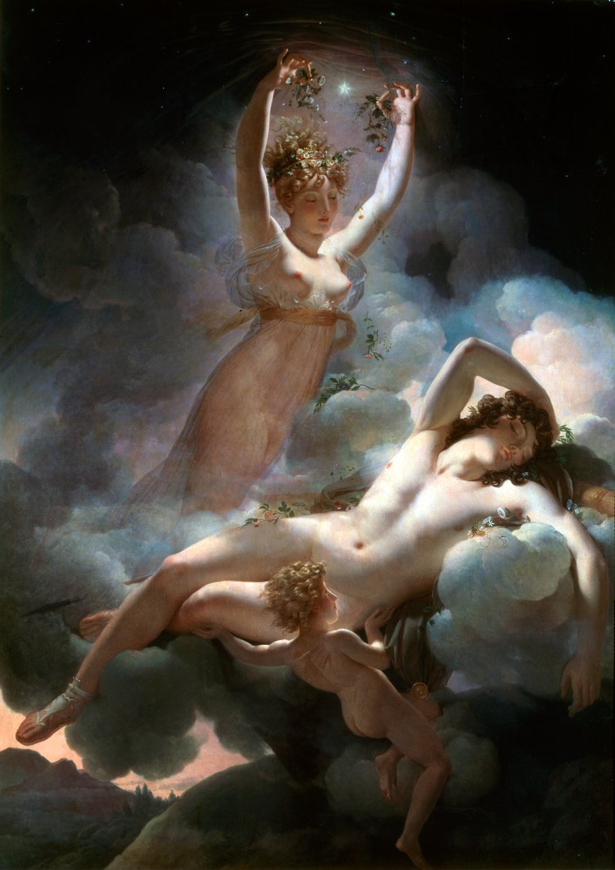 Aurora en Cephalus, 1811 door Pierre Narcisse Guerin