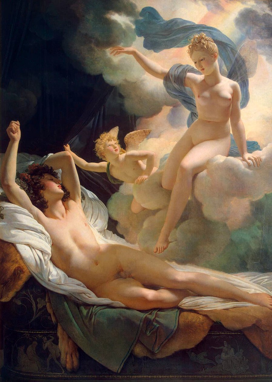 Morpheus en Iris door Pierre Narcisse Guerin