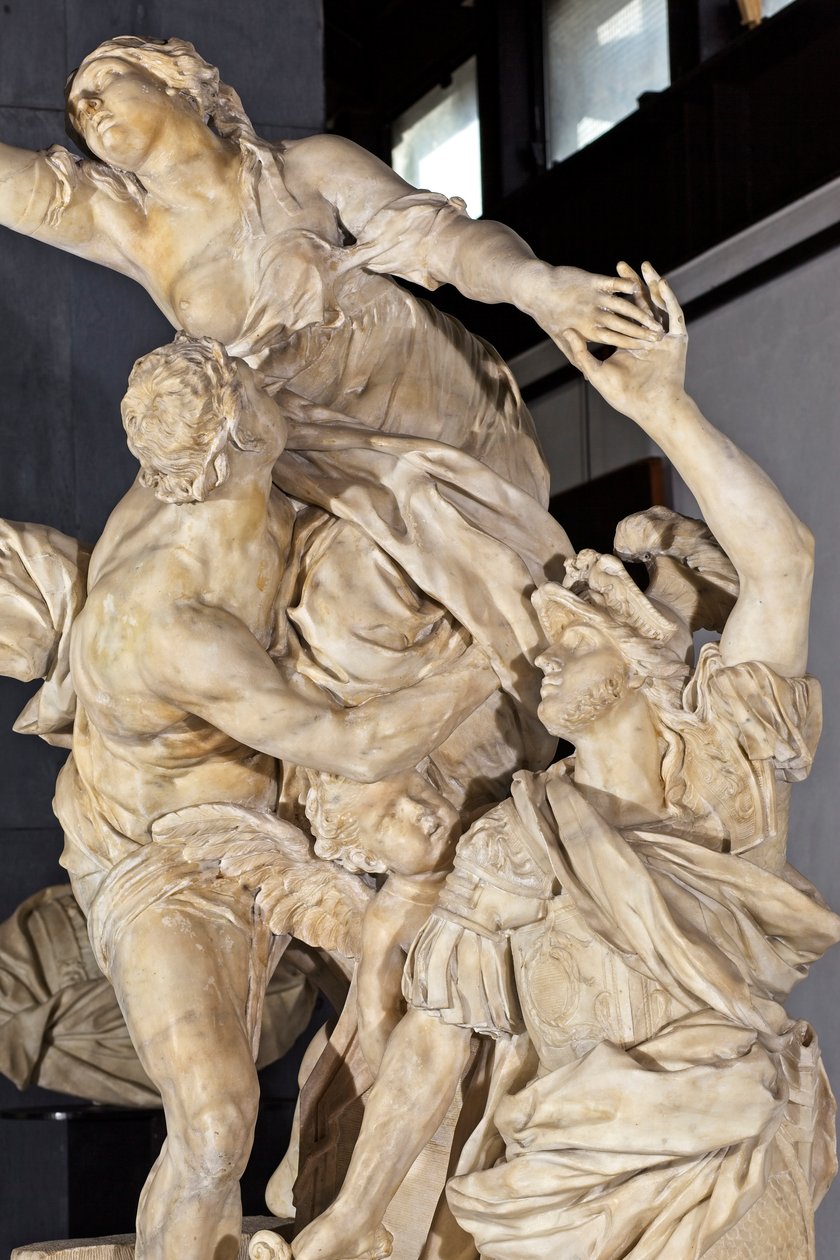De rat van Elena (detail), na 1683 door Pierre Puget