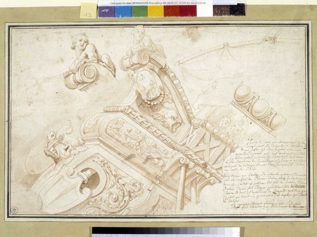 Het schip Argos door Pierre Puget