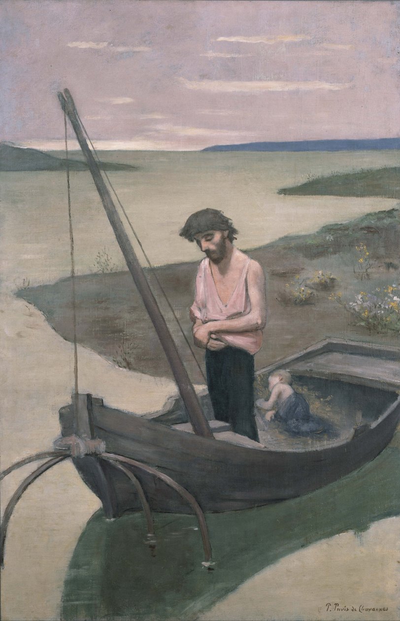 De Arme Visser door Pierre Puvis de Chavannes