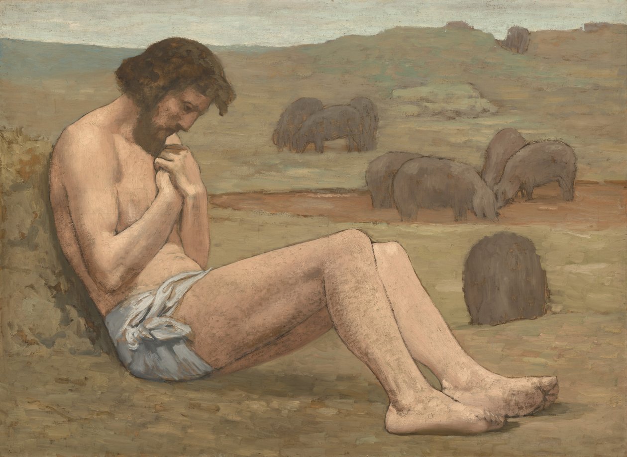 De Verloren Zoon door Pierre Puvis de Chavannes