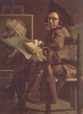 Zelfportret door Pierre Subleyras