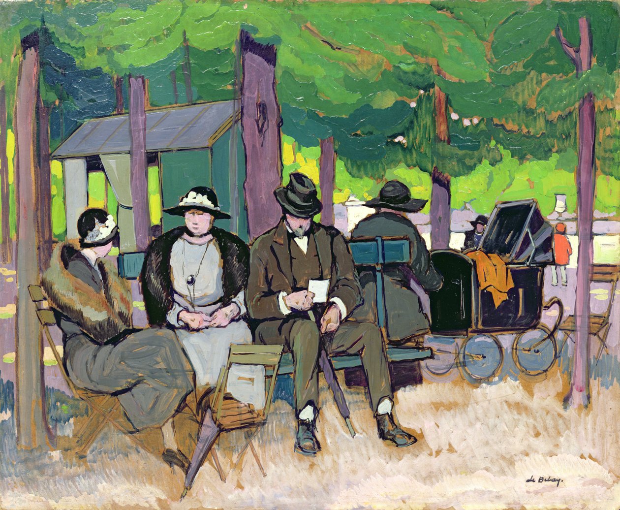 Jardin de Luxembourg, Parijs door Pierre de Belay