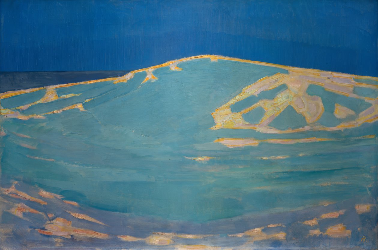 Duinen bij Domburg door Piet Mondrian