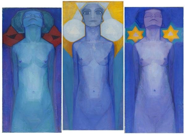 Evolutie door Piet Mondrian