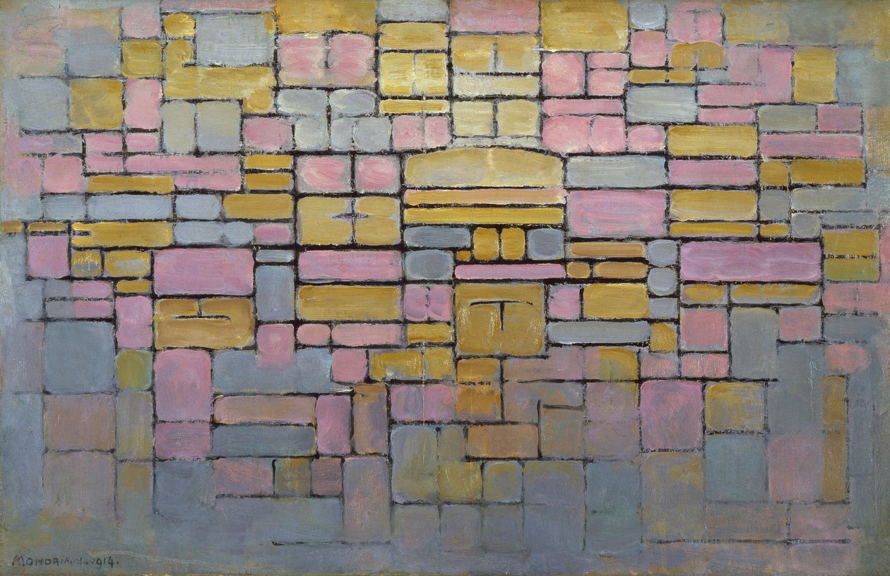 Tableau No. 2 door Piet Mondrian