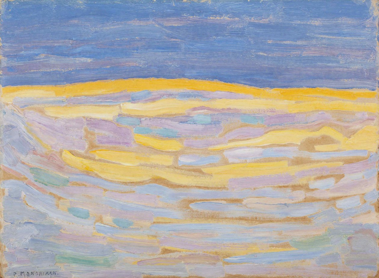 Duin I door Piet Mondrian