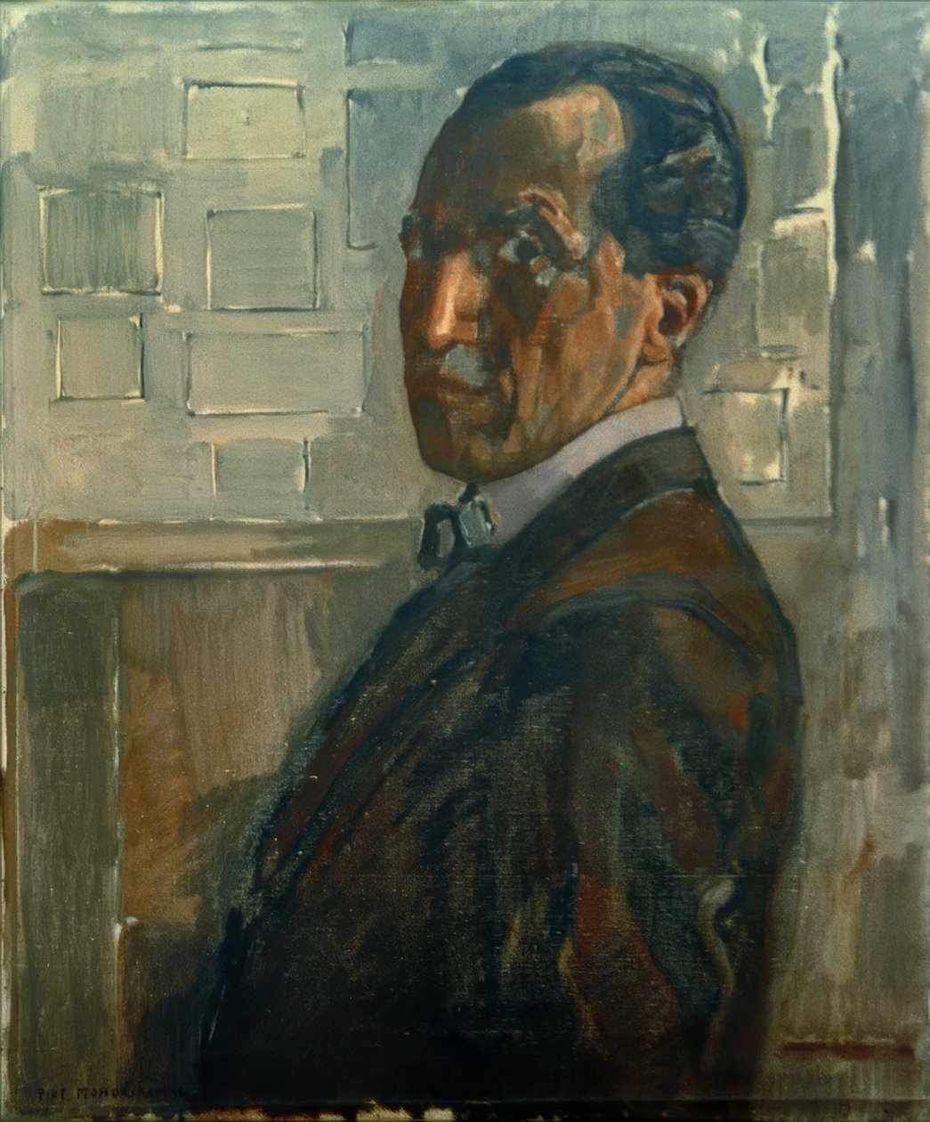 Zelfportret door Piet Mondrian