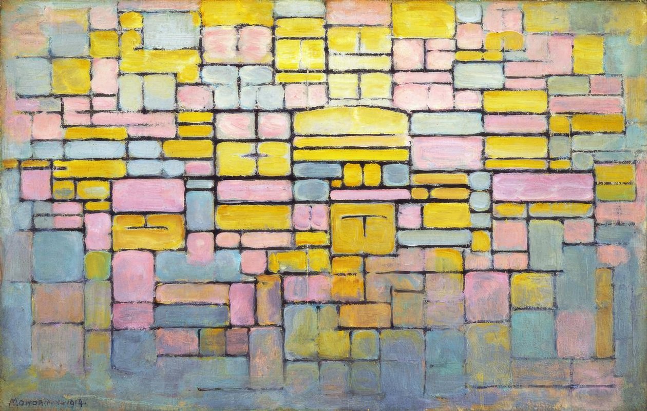 Piet Mondriaan door Piet Mondrian