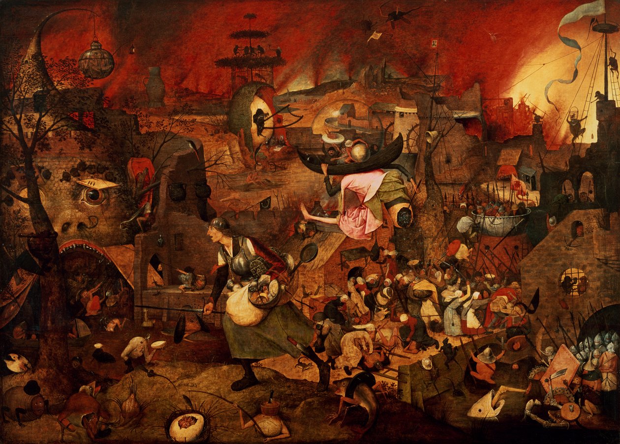 Dulle Griet (Mad Meg) door Pieter Bruegel the Elder
