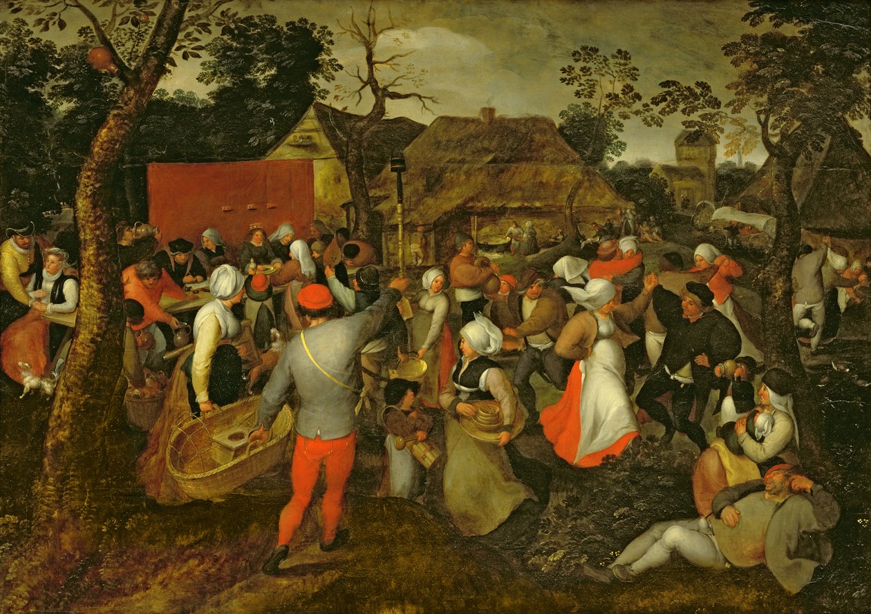 Boerenkermis door Pieter Bruegel the Elder