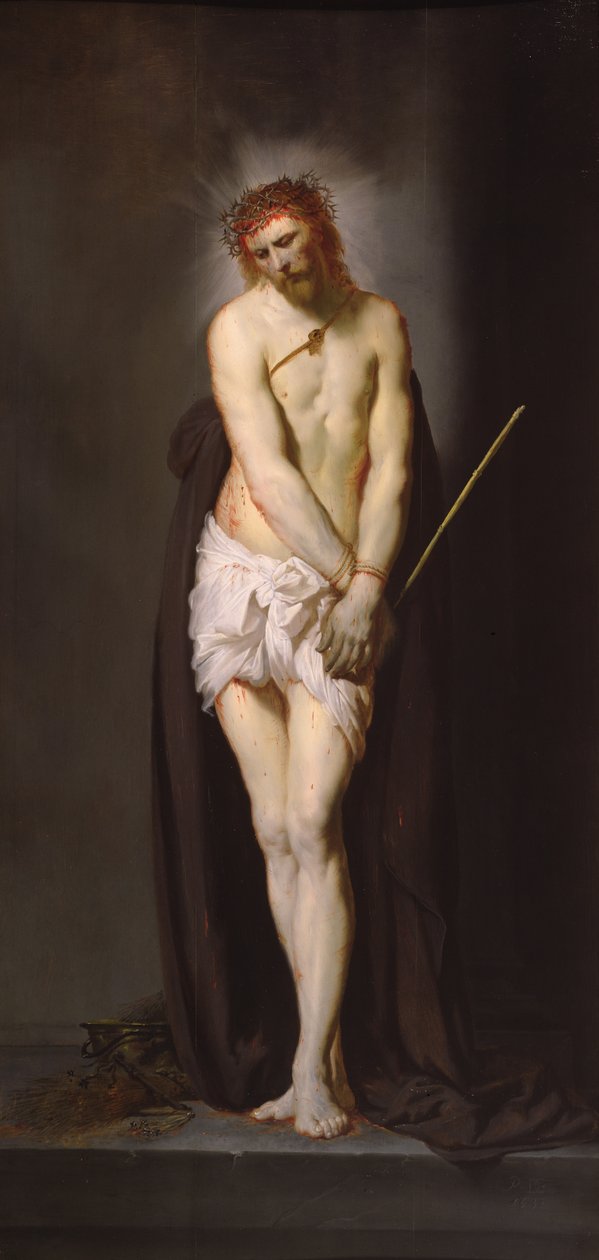 Christus aan de zuil, 1632 (paneel) door Pieter Fransz de Grebber
