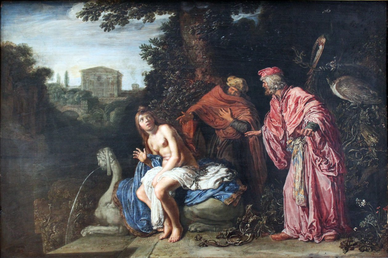 Susanna en de ouderlingen door Pieter Lastman